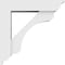 Ekena Millwork Standard Legacy Architectural Grade PVC Bracket With Traditional Ends, 5"W x 12"D x 12"H BKTP05X12X12LEC01 - alternate 3